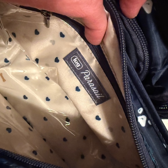 Lug 3 Piece Travel Set Paws Navy Trolley XL,NWT With Tote Runner NWOT - Picture 7 of 16